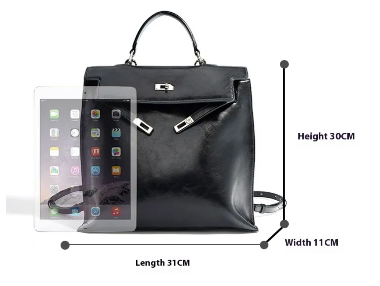 Autumn Term Leather Backpack