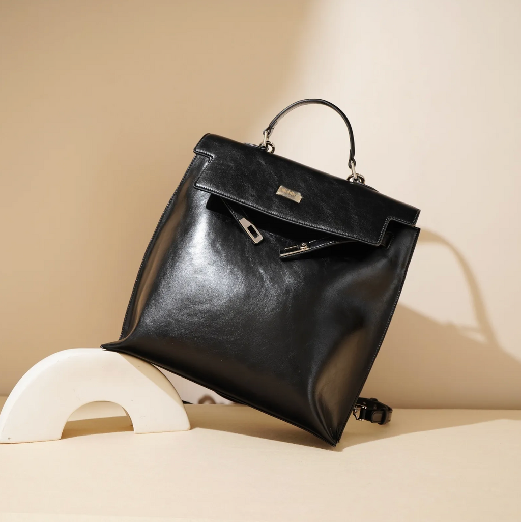 Autumn Term Leather Backpack