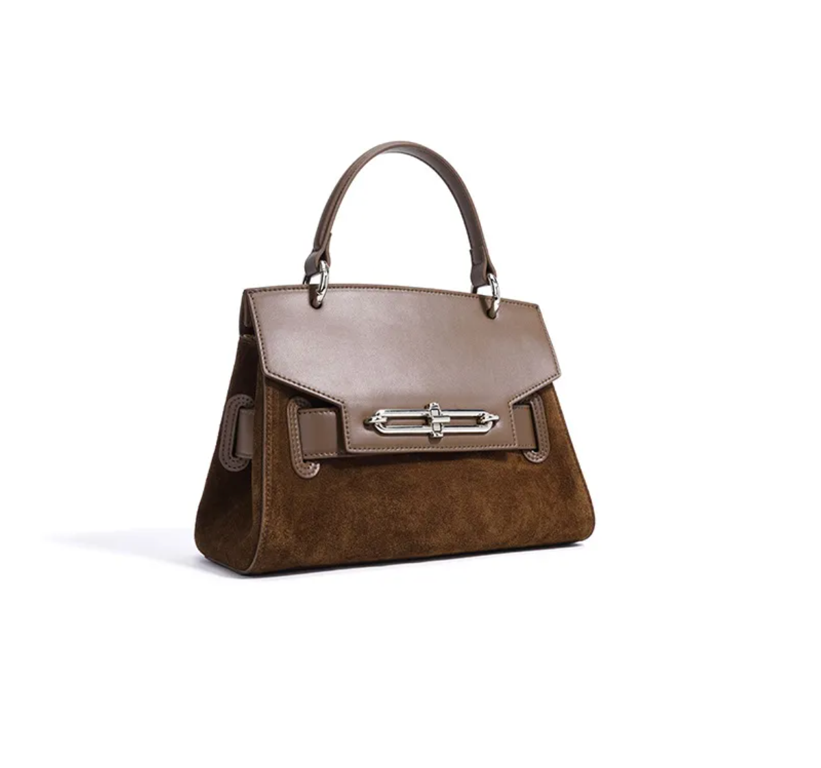 The Très Jolie Suede & Leather Bag