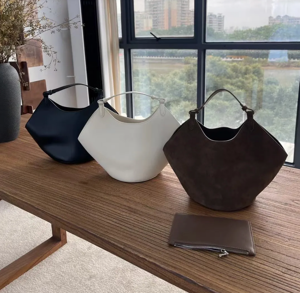 The Willow Drift Leather Bucket Bag