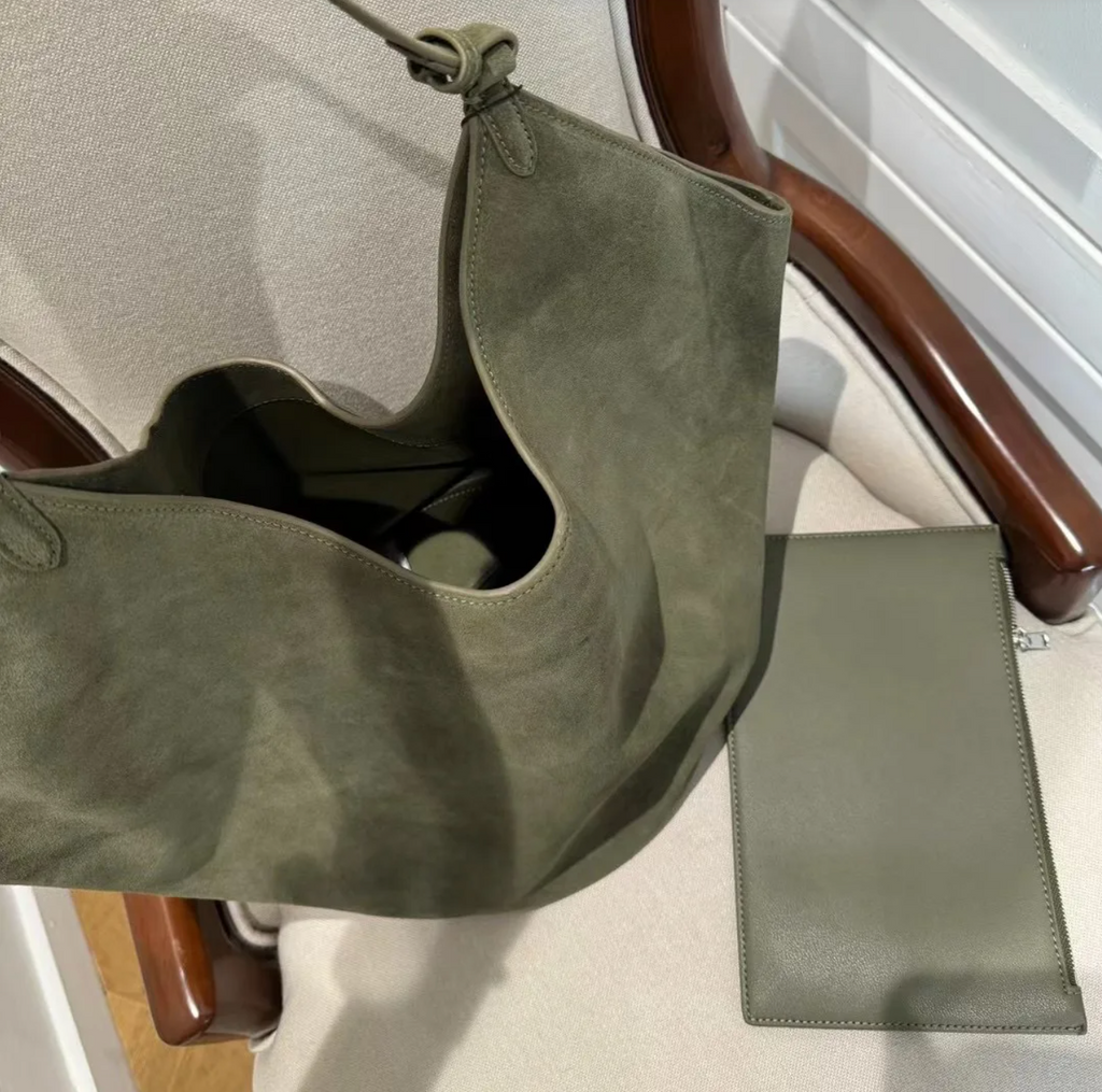 The Willow Drift Leather Bucket Bag