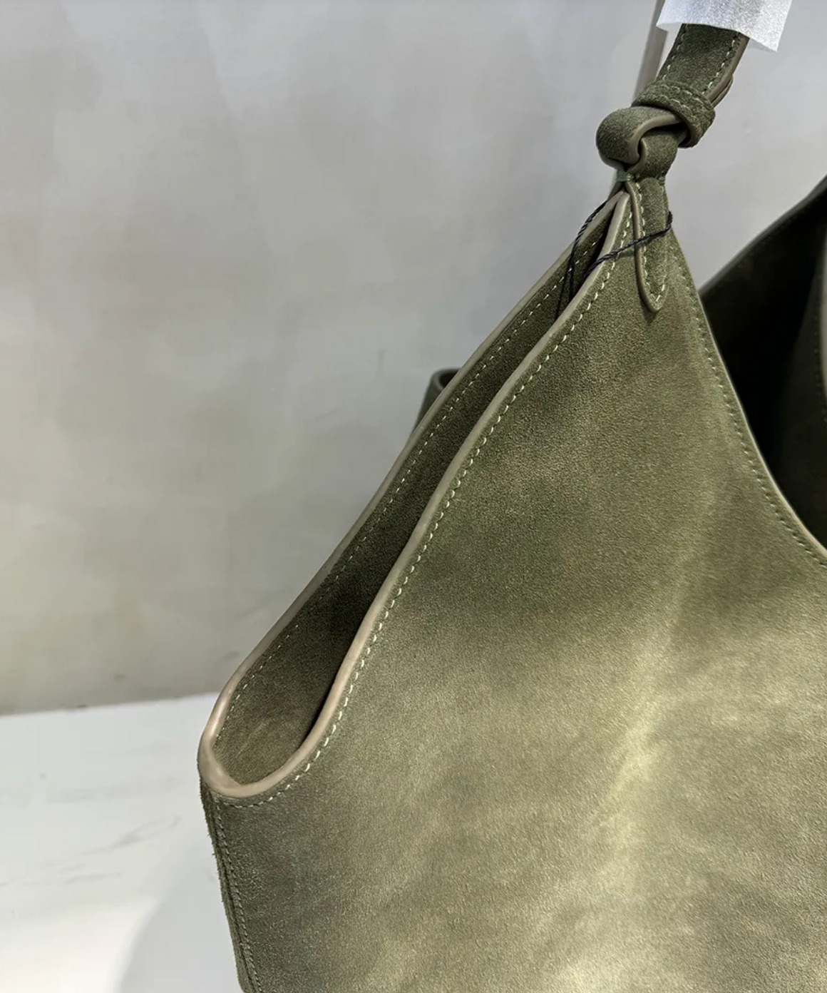 The Willow Drift Leather Bucket Bag