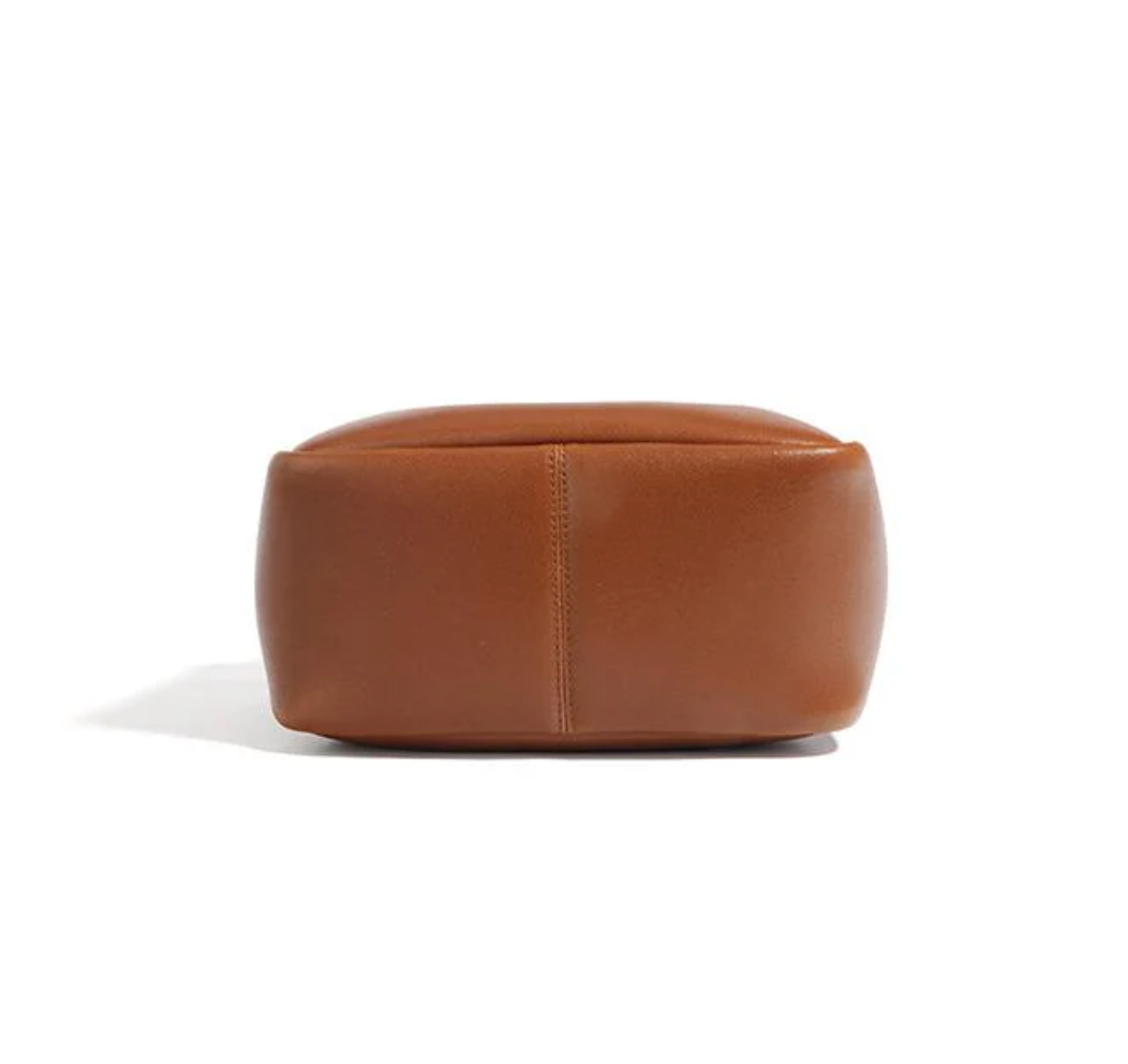 Georgia State – Structured Cowhide Basket Bag