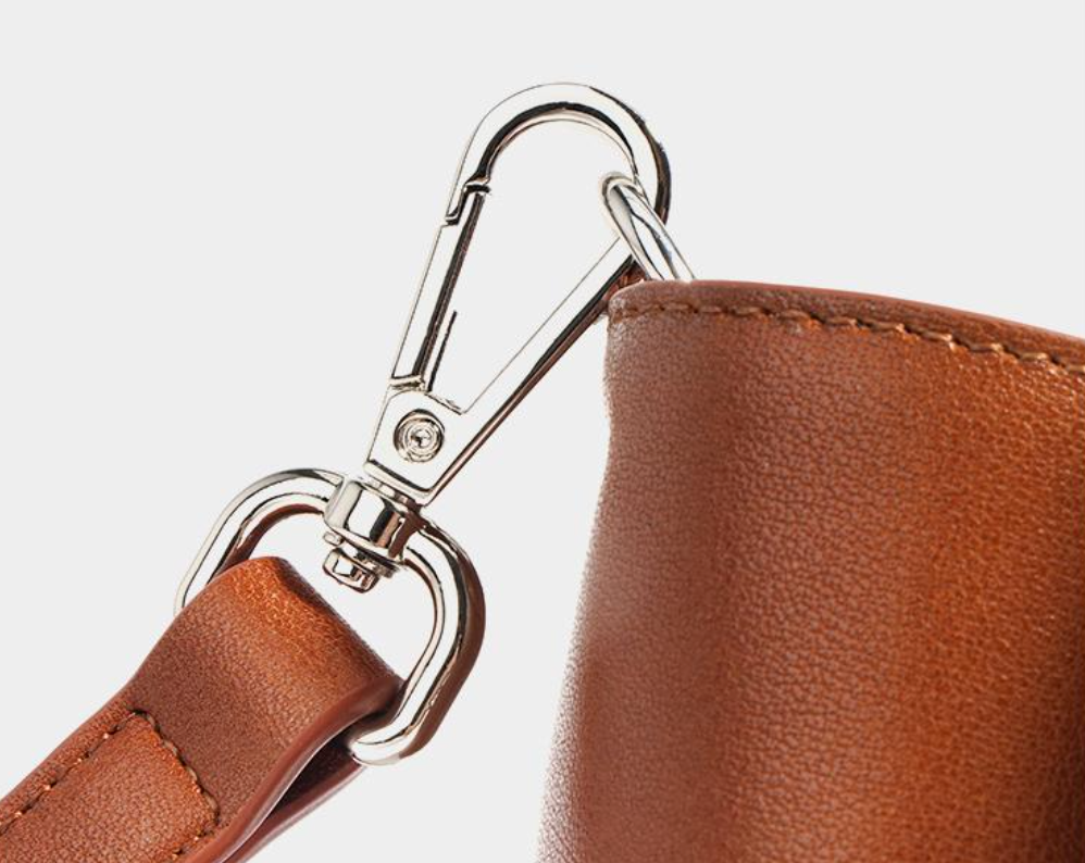 Georgia State – Structured Cowhide Basket Bag