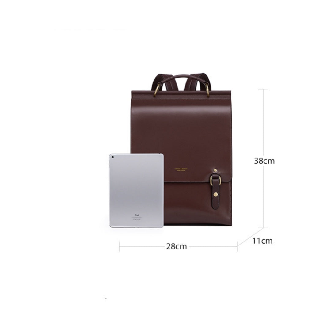 Lorelai’s Legacy – Vintage Leather Backpack for Writers on the Move