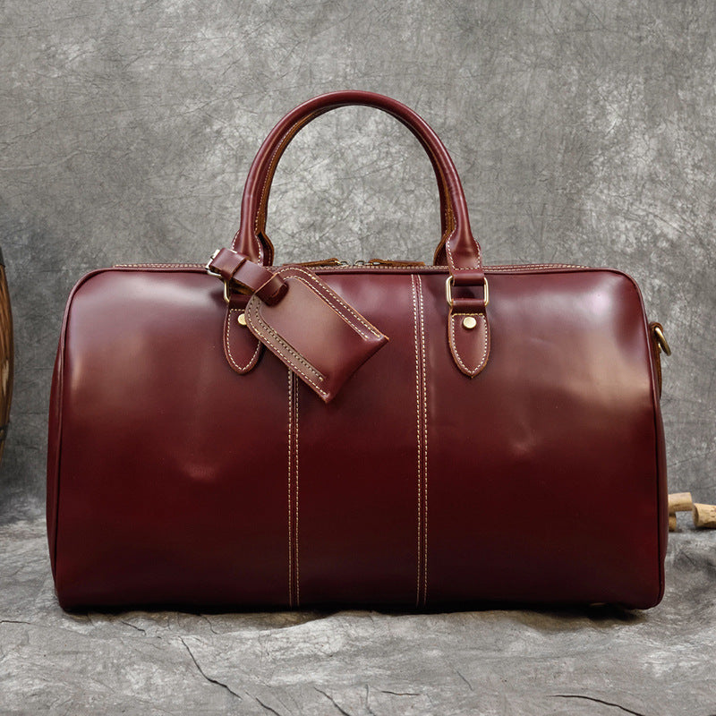 Vecna Voyage – Retro Leather Duffel
