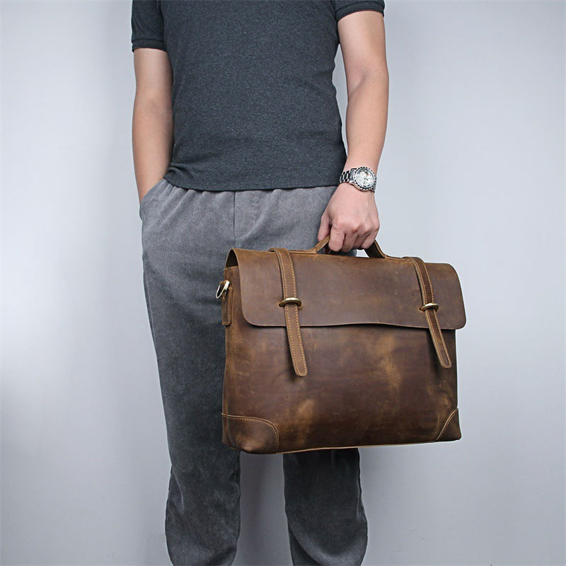 The Mosby – Dark Brown Professional Satchel