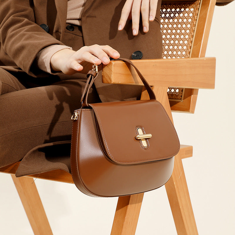 Riverside Secrets – Leather Messenger Bag