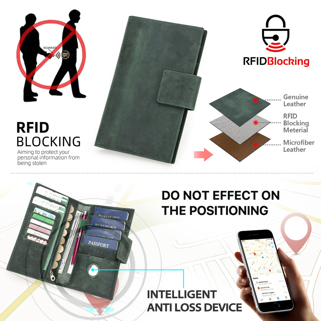 The Eriksen Everyday Leather Travel Wallet