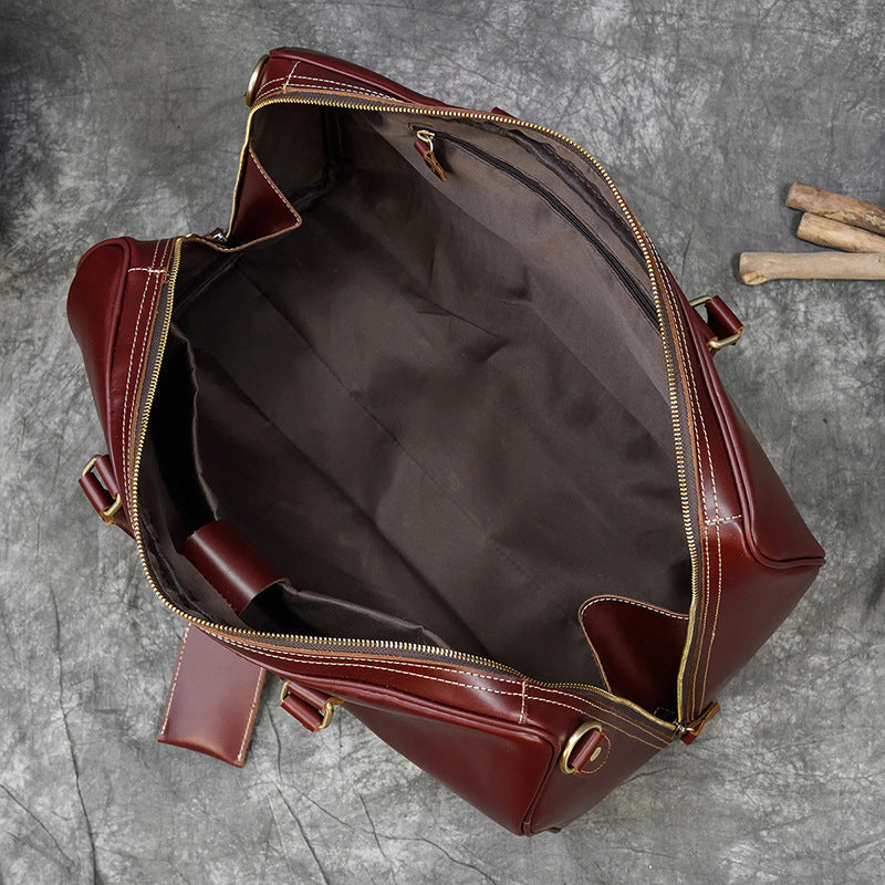 Vecna Voyage – Retro Leather Duffel