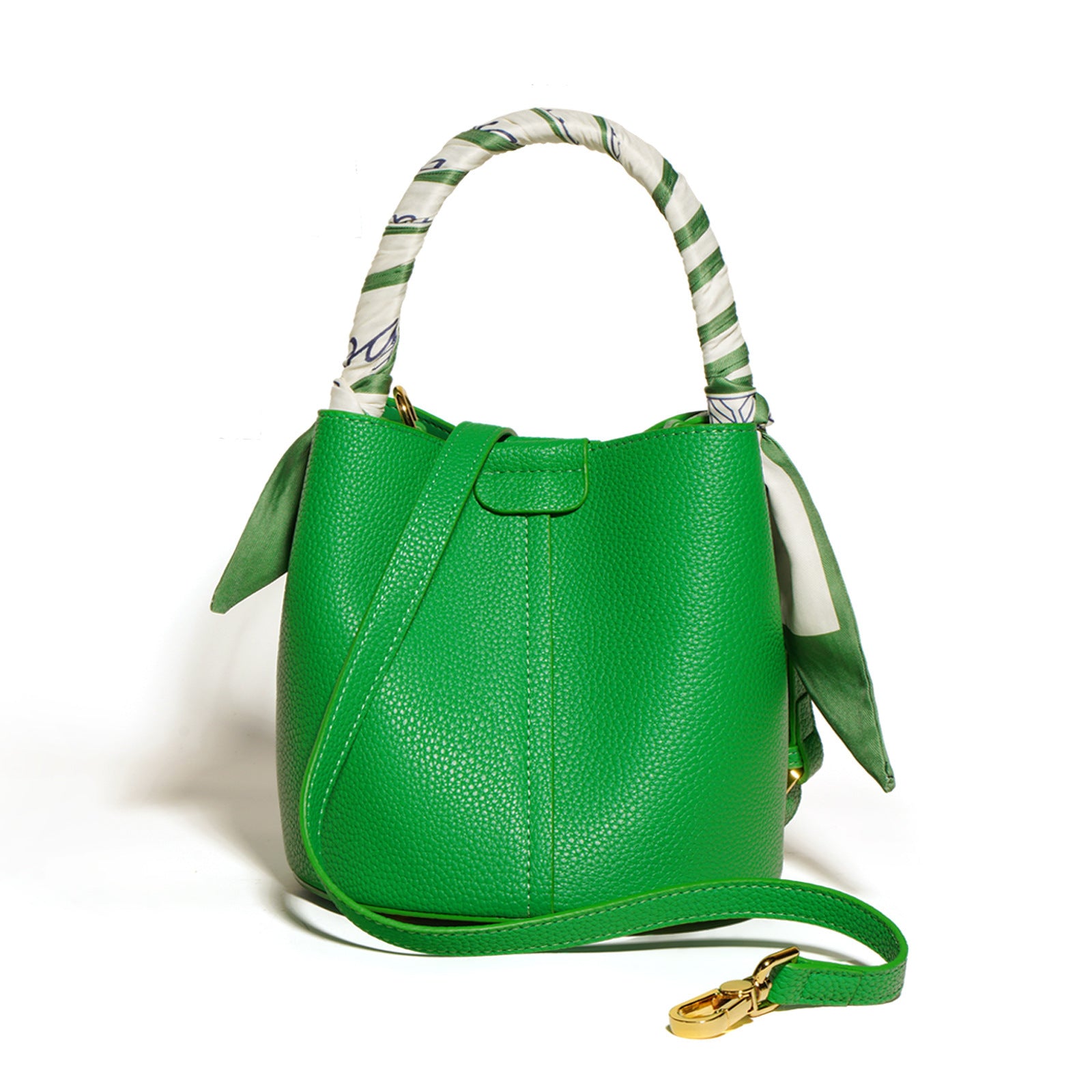 Brat Glow – Statement Genuine Leather Bucket Bag with Attitude