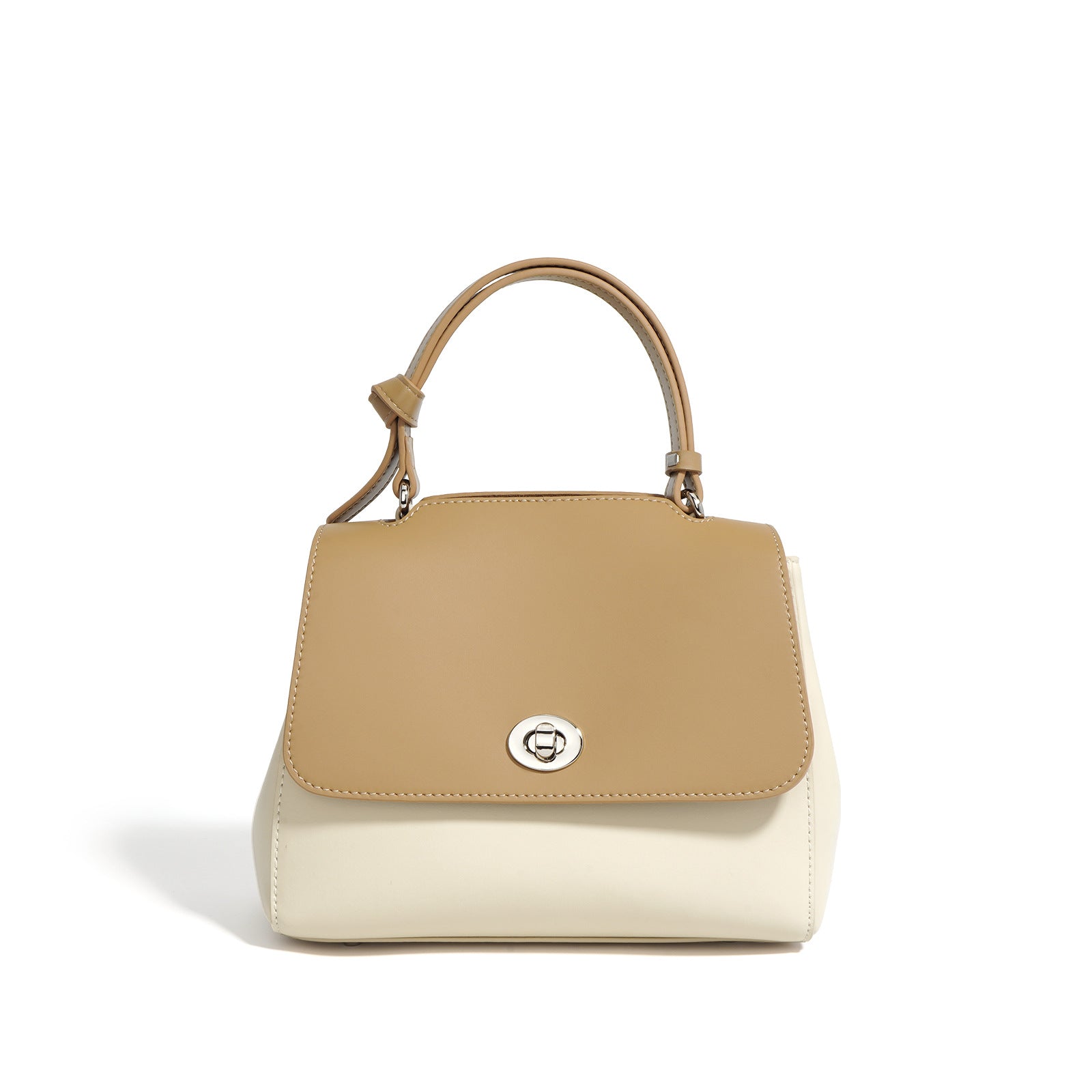 The Karen Poise Leather Top-Handle Bag