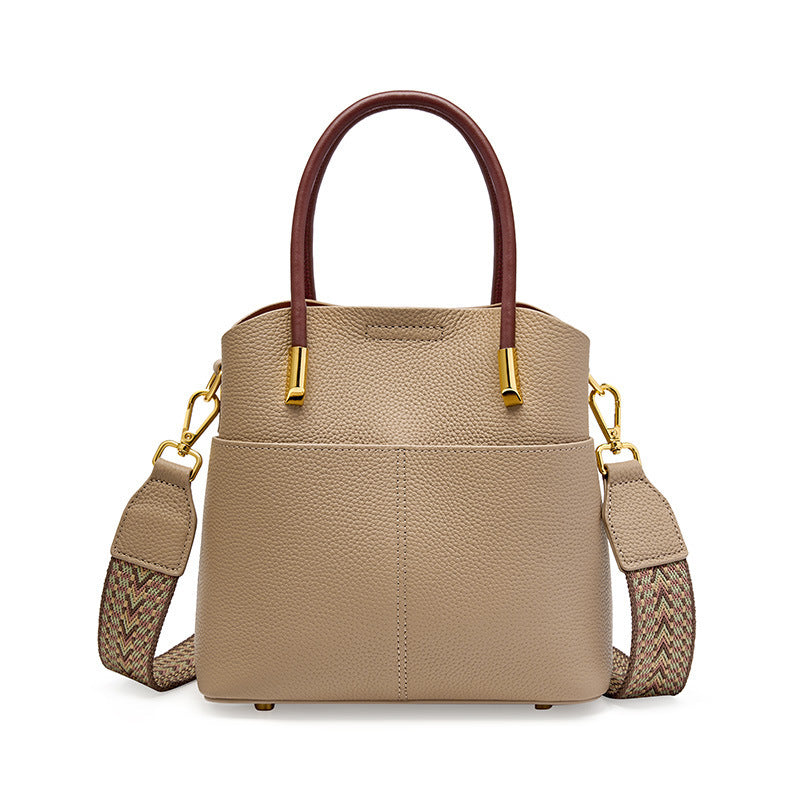 Willow Workspace – Leather Bucket Tote