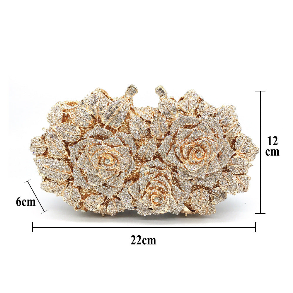 Only Girl – Diamond Rose Evening Bag