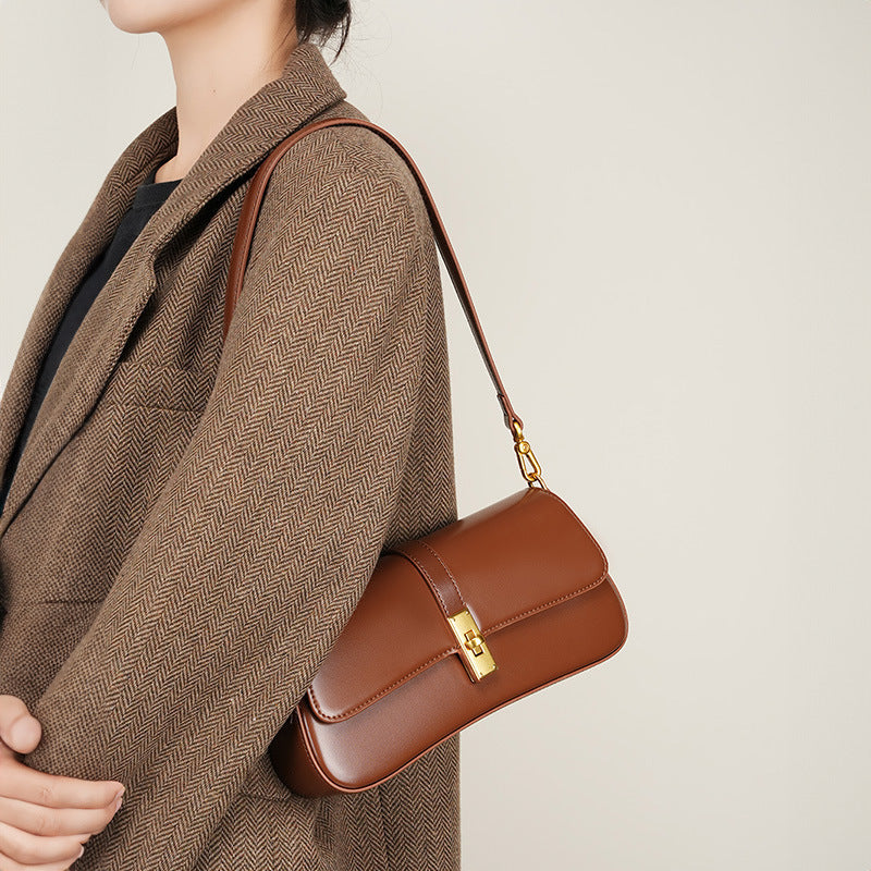 Gilmore Leather – Coffee Dates Approved Baguette Bag