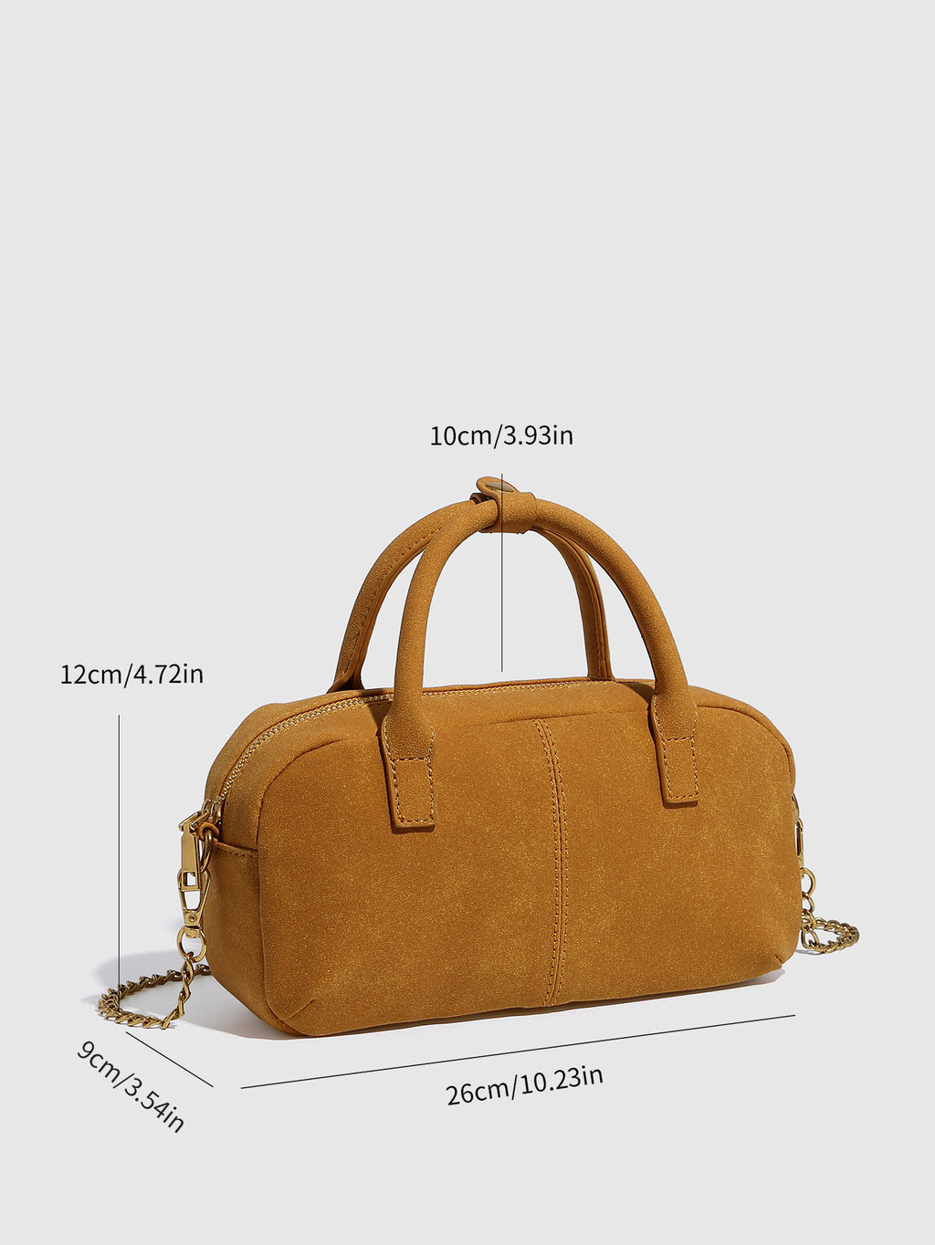 Chilton Charm – Suede Tote Bag