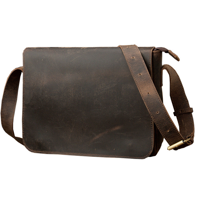Peaky Dispatch – Vintage Leather Messenger