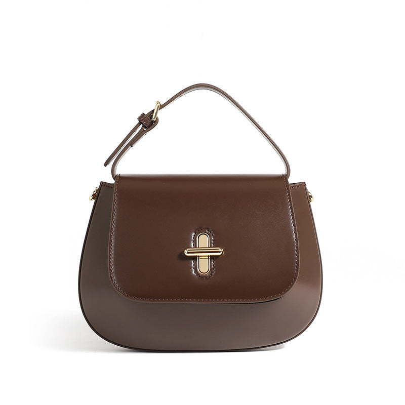 Riverside Secrets – Leather Messenger Bag