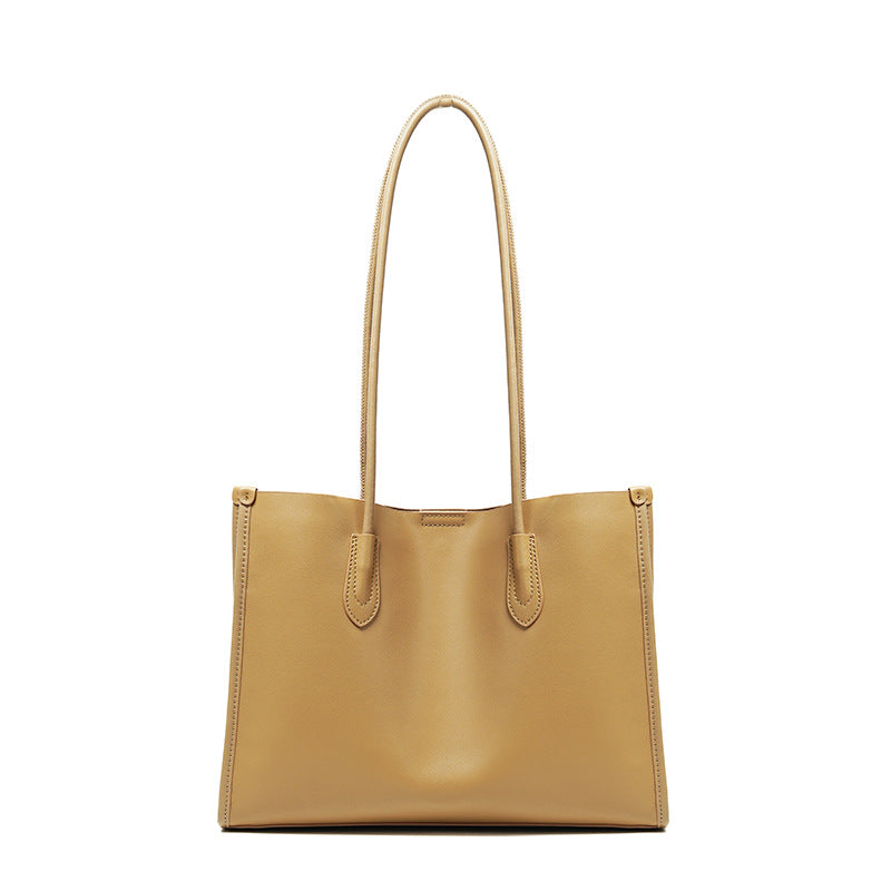 The Monica Clean Lines Leather Tote