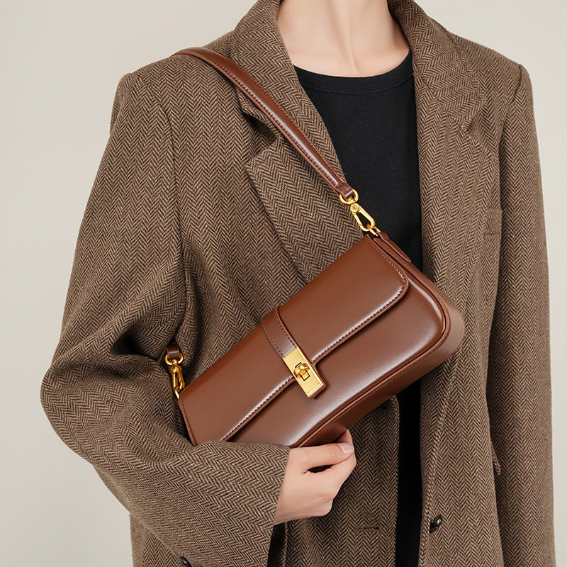 Gilmore Leather – Coffee Dates Approved Baguette Bag