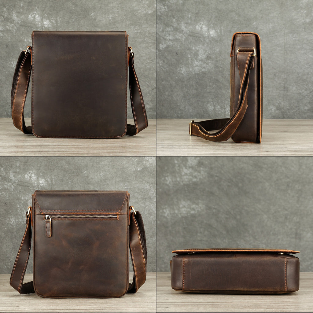 The Jonathan Byers Classic Leather Crossbody Bag