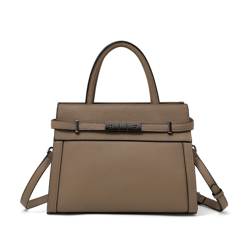 The Sylvie Power Move Leather Top-Handle Bag