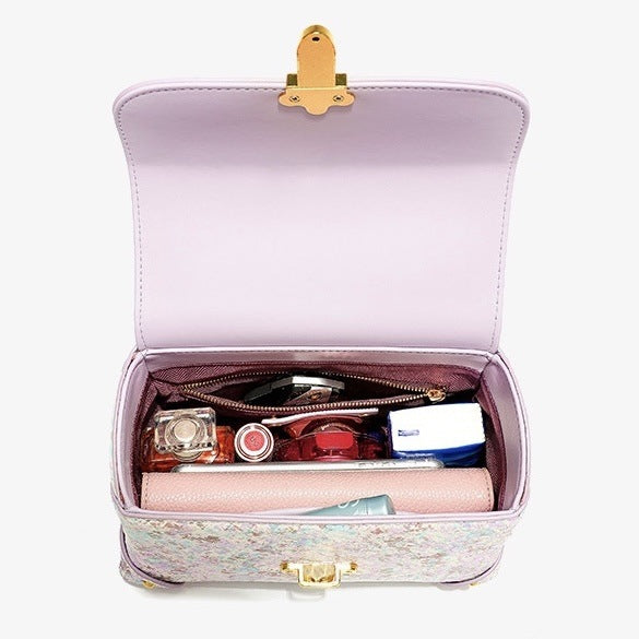 Miss Americana Pastel Snake Leather Bag