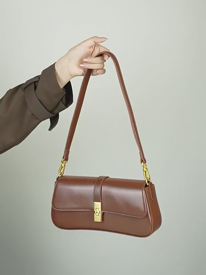 Gilmore Leather – Coffee Dates Approved Baguette Bag